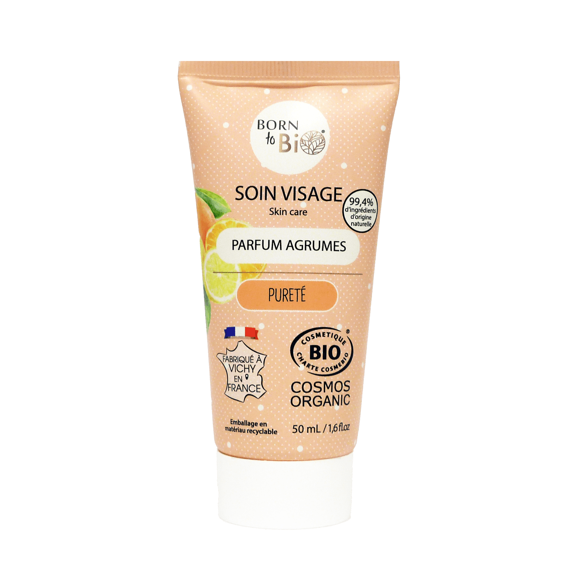 Anti - pollution citrus facial treatment - Certified organic - Ladykheira Lab