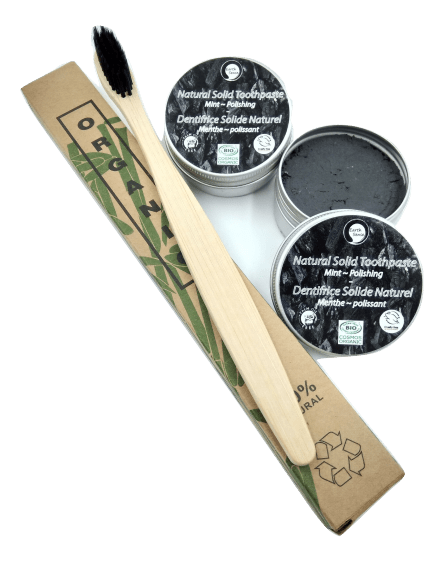 Natural Organic Certified Solid Toothpaste - Polishing - Ladykheira Lab