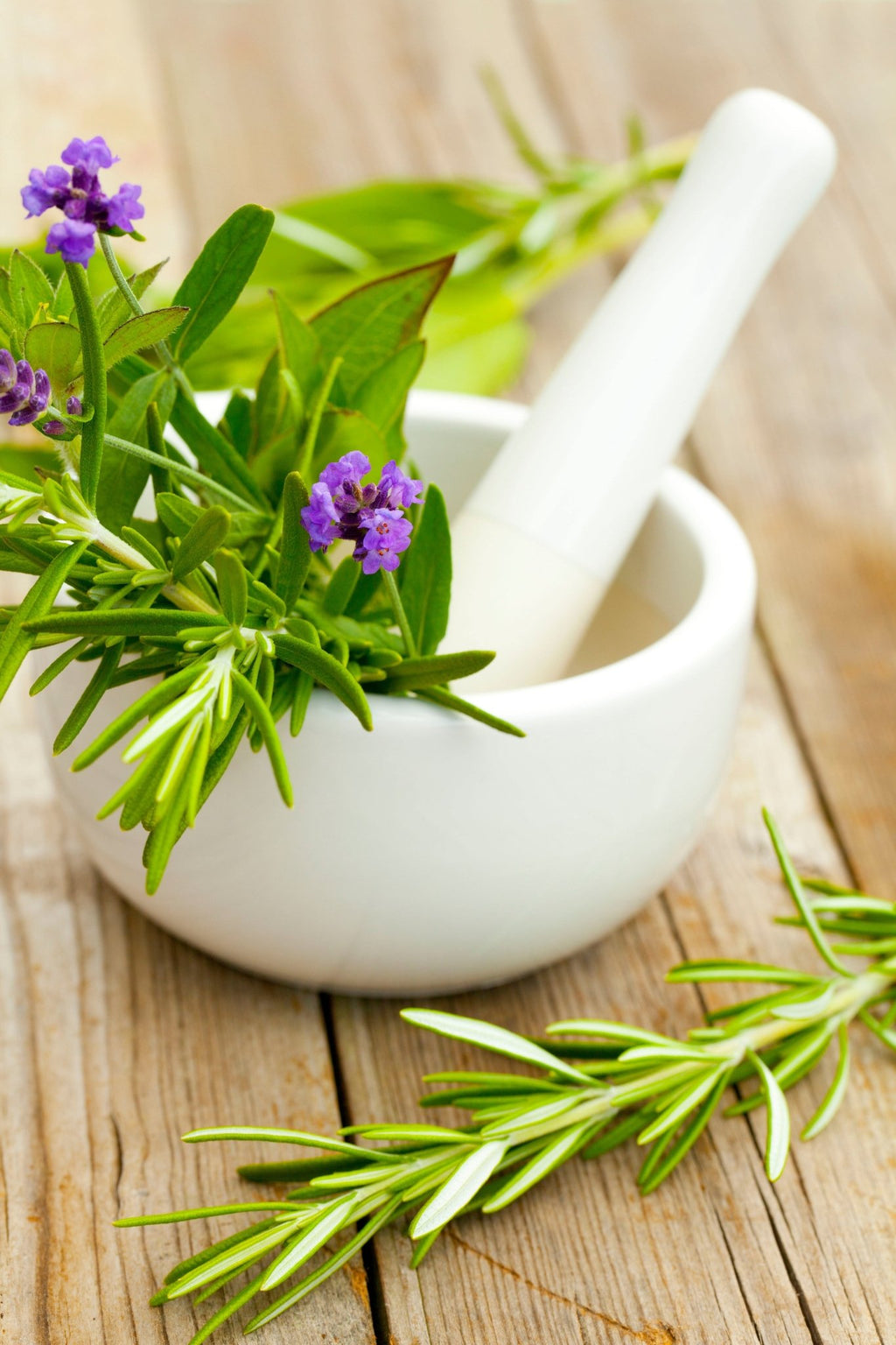 Organic Certified Solid Soap - Lavender & Rosemary with Lavender flowers 90g - Ladykheira Lab