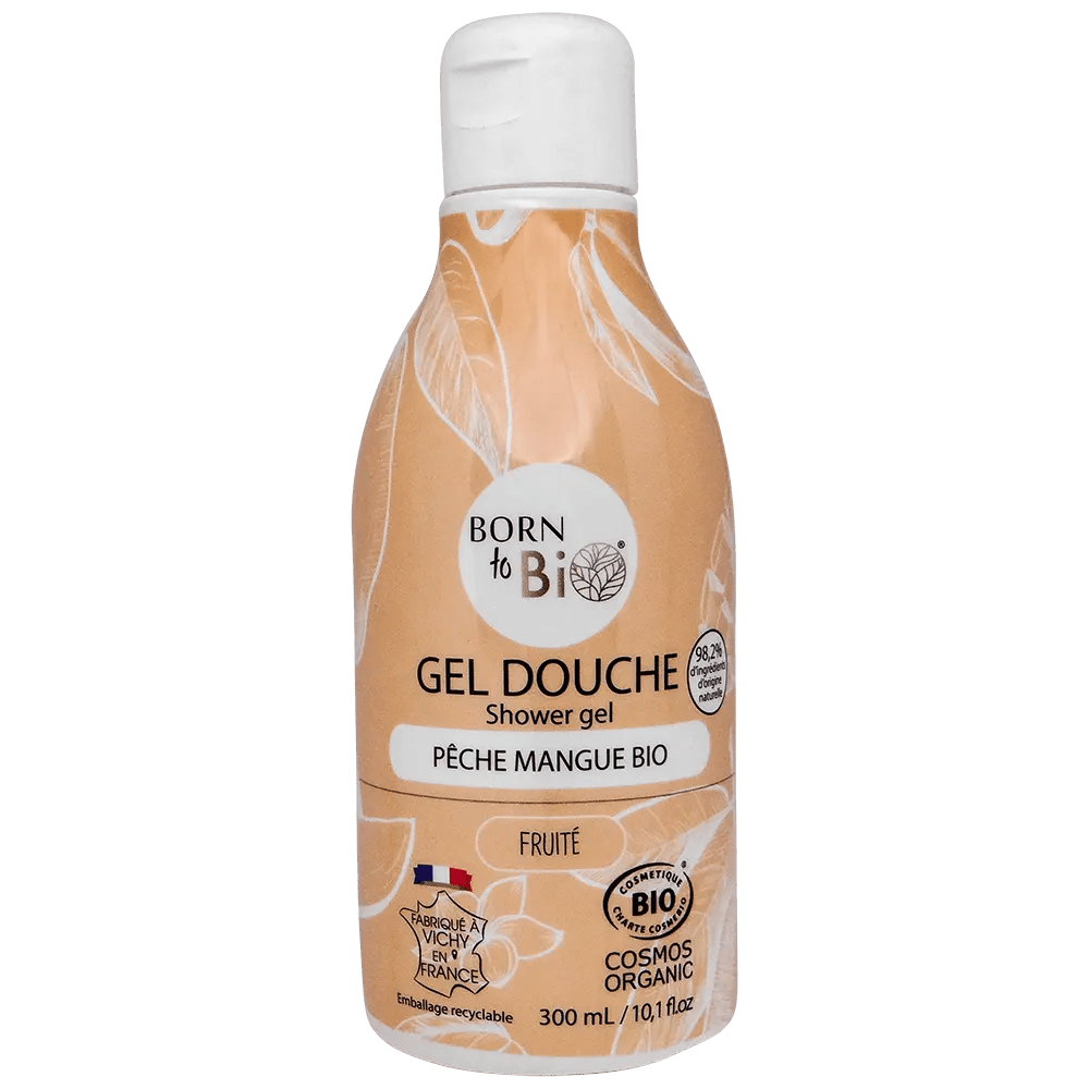 Peach Mango Shower Gel - Certified organic - Ladykheira Lab